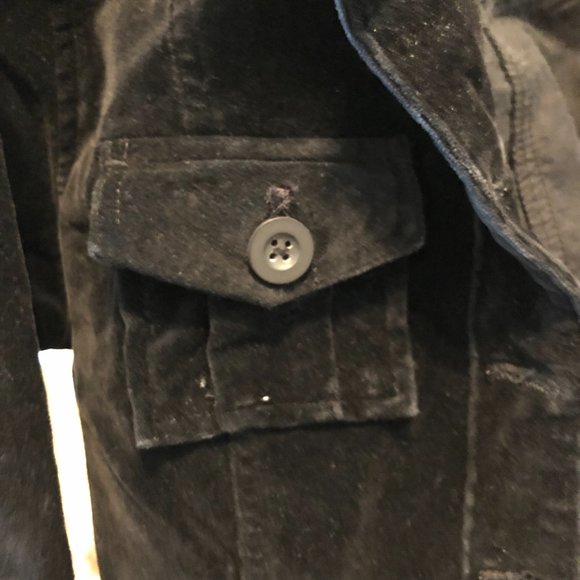 Old Navy black button up jacket - Picture 3 of 3